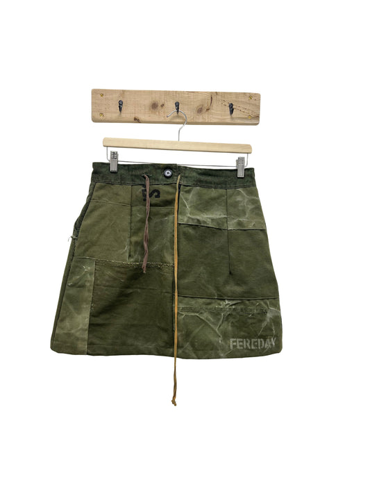 Fereday Reworked Utility Skirt
