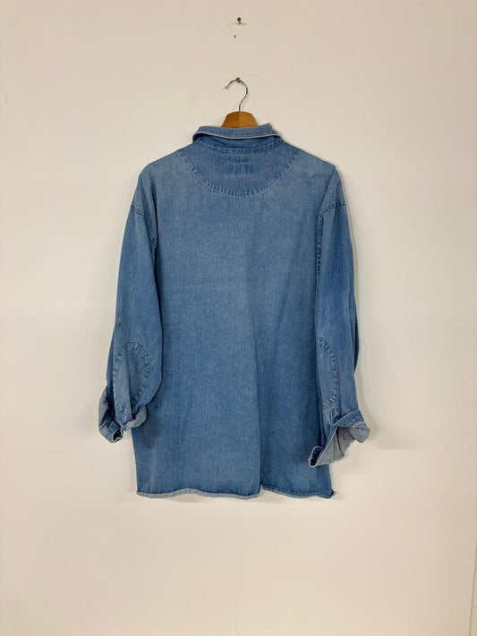 Vintage Hugo Boss Denim Shirt - XL