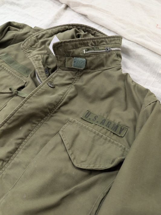 Vintage U.S. Army M-65 Field Jacket - Large