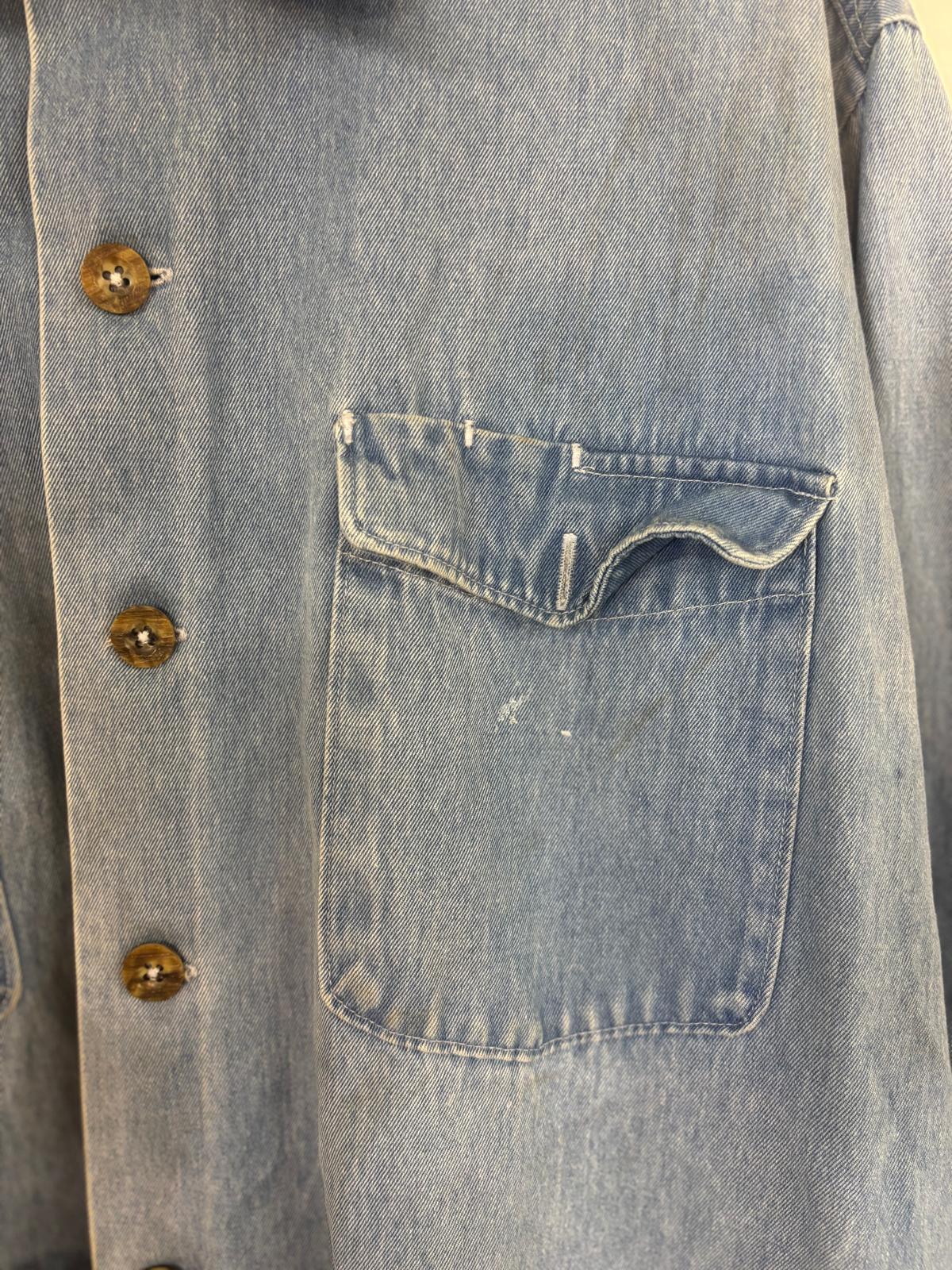 Vintage Hugo Boss Denim Shirt - XL