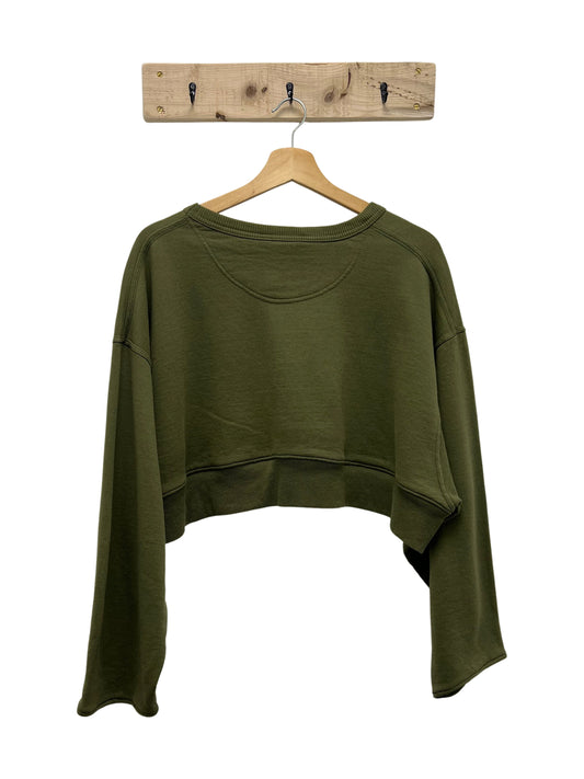 Reworked Champion Cropped Sweatshirt
