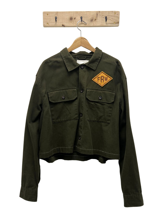 Fereday Reworked Utility Jacket – Olive
