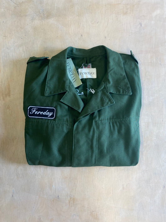 Re:work - Cropped Swiss Army Field Jacket - L