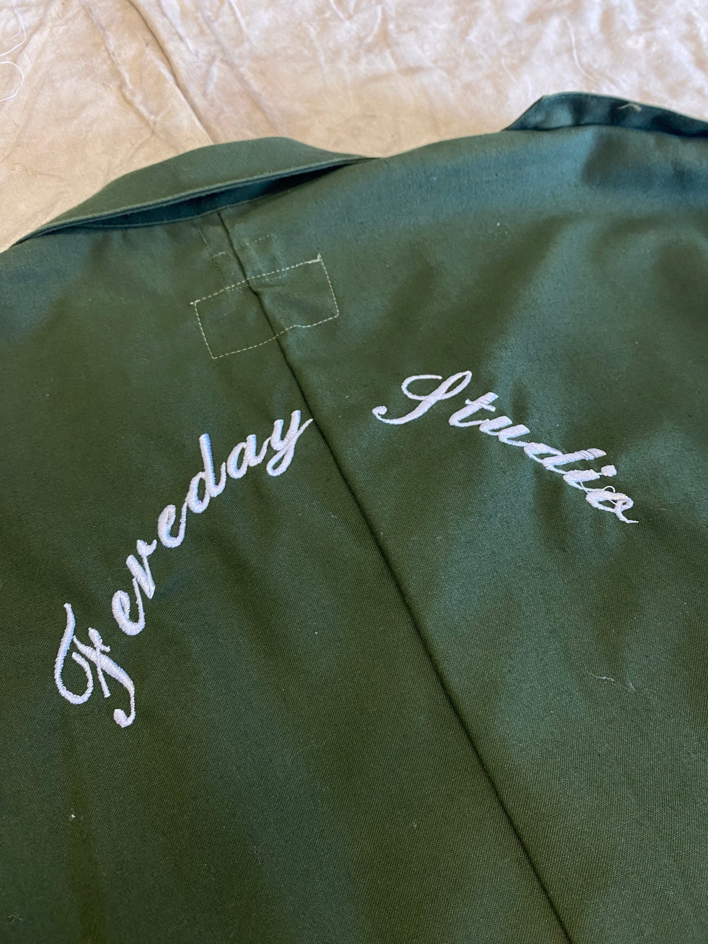 Re:work - Cropped Swiss Army Field Jacket - L