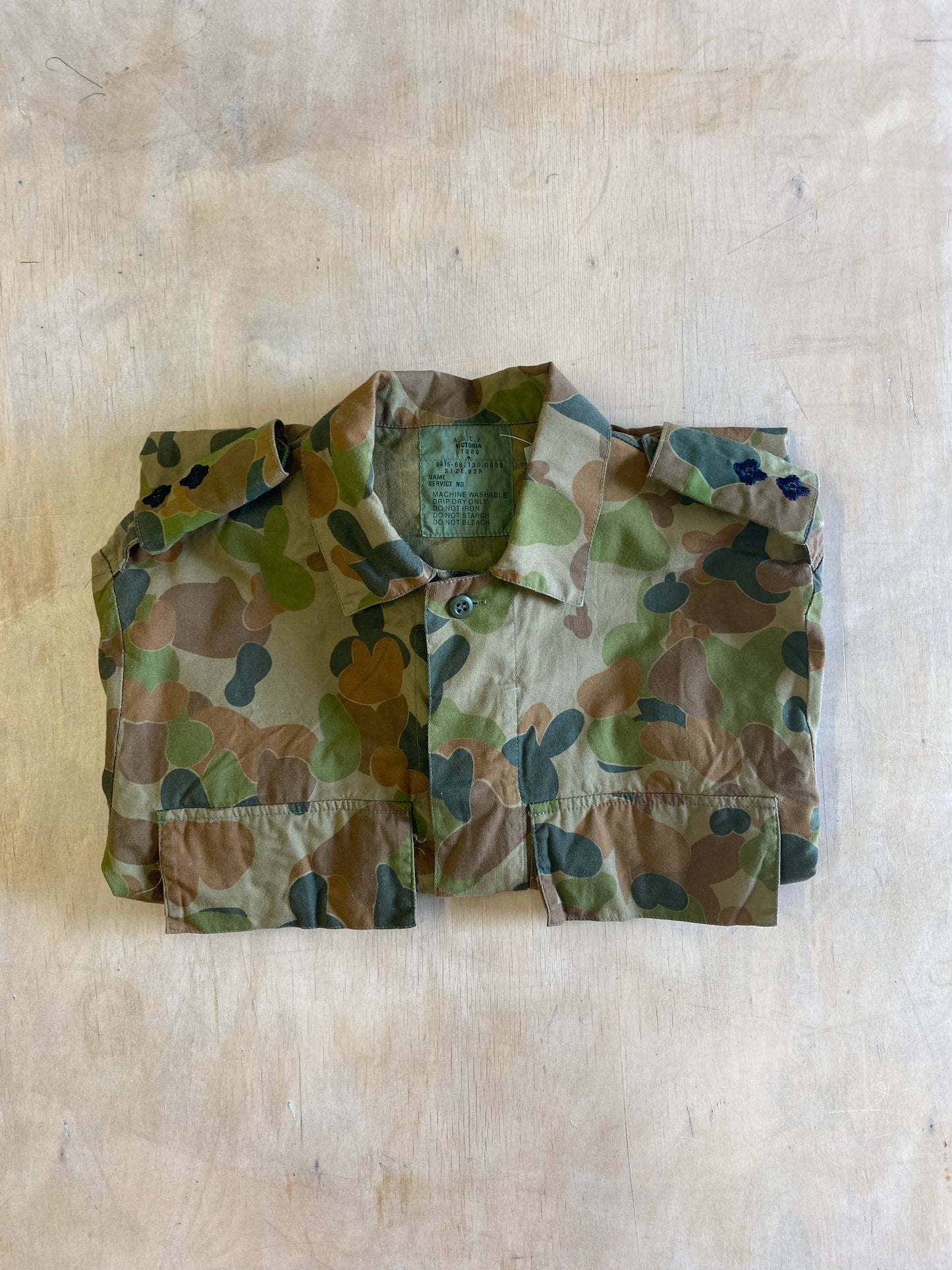 Vintage Australian Army “Auscam” Camo Field Jacket - Medium