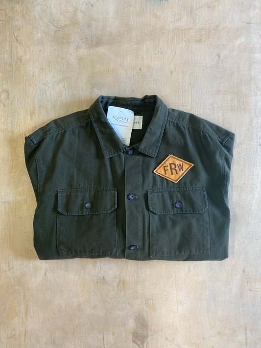 Re:work - Cropped Fatigue Shirt - L