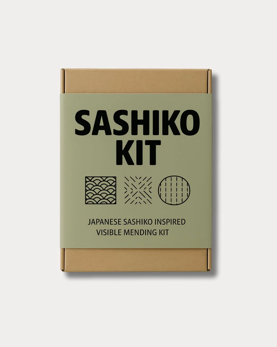 Fereday - Sashiko Kit - Japanese inspired visible mending kit