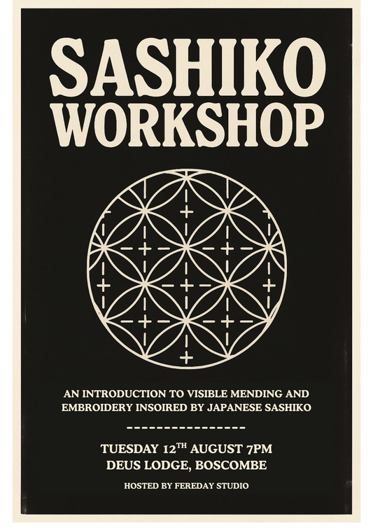 Sashiko Workshop @ Deus Lodge ~ 04/10/2025