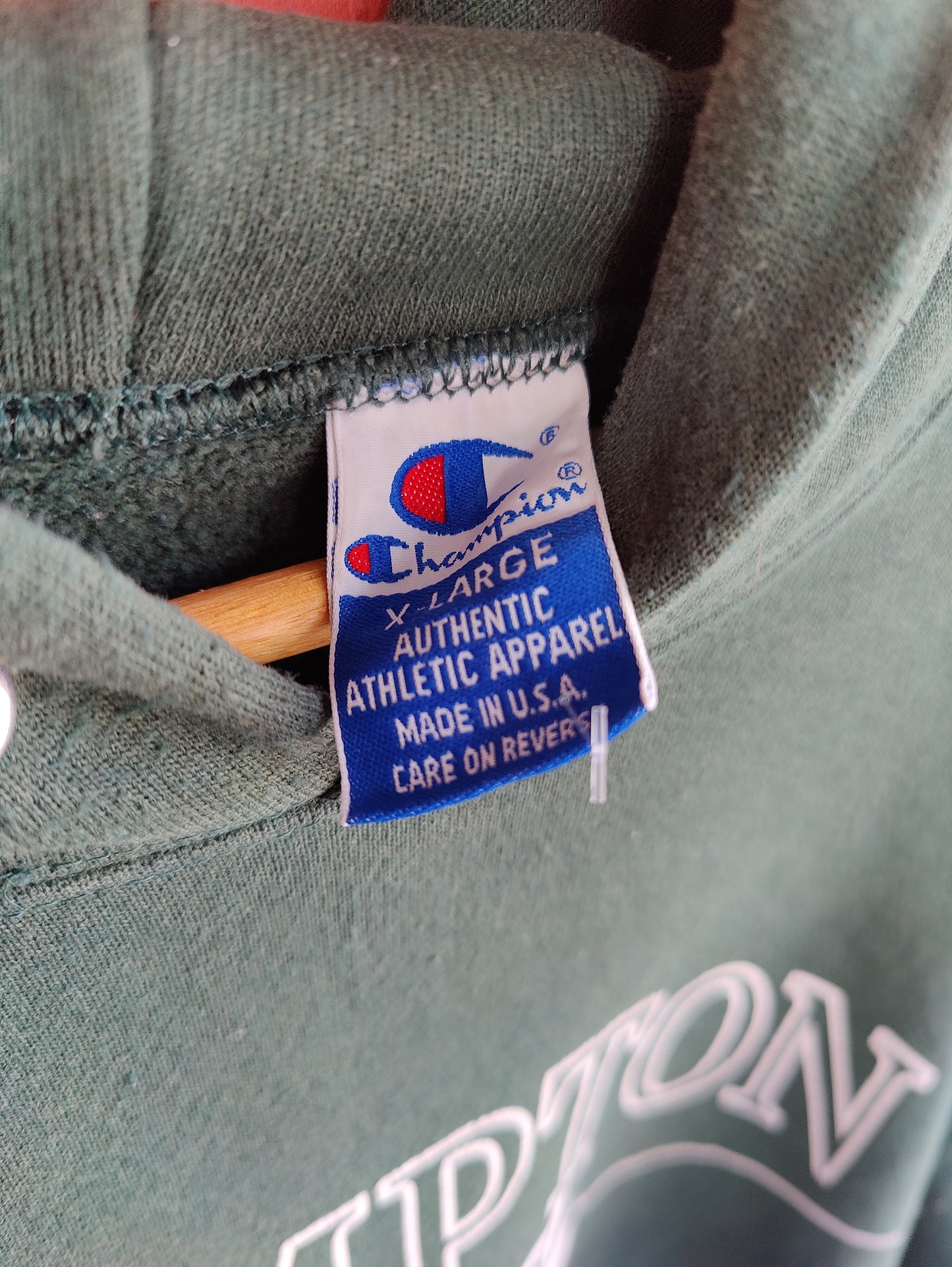 Vintage Champion USA Hoody XL