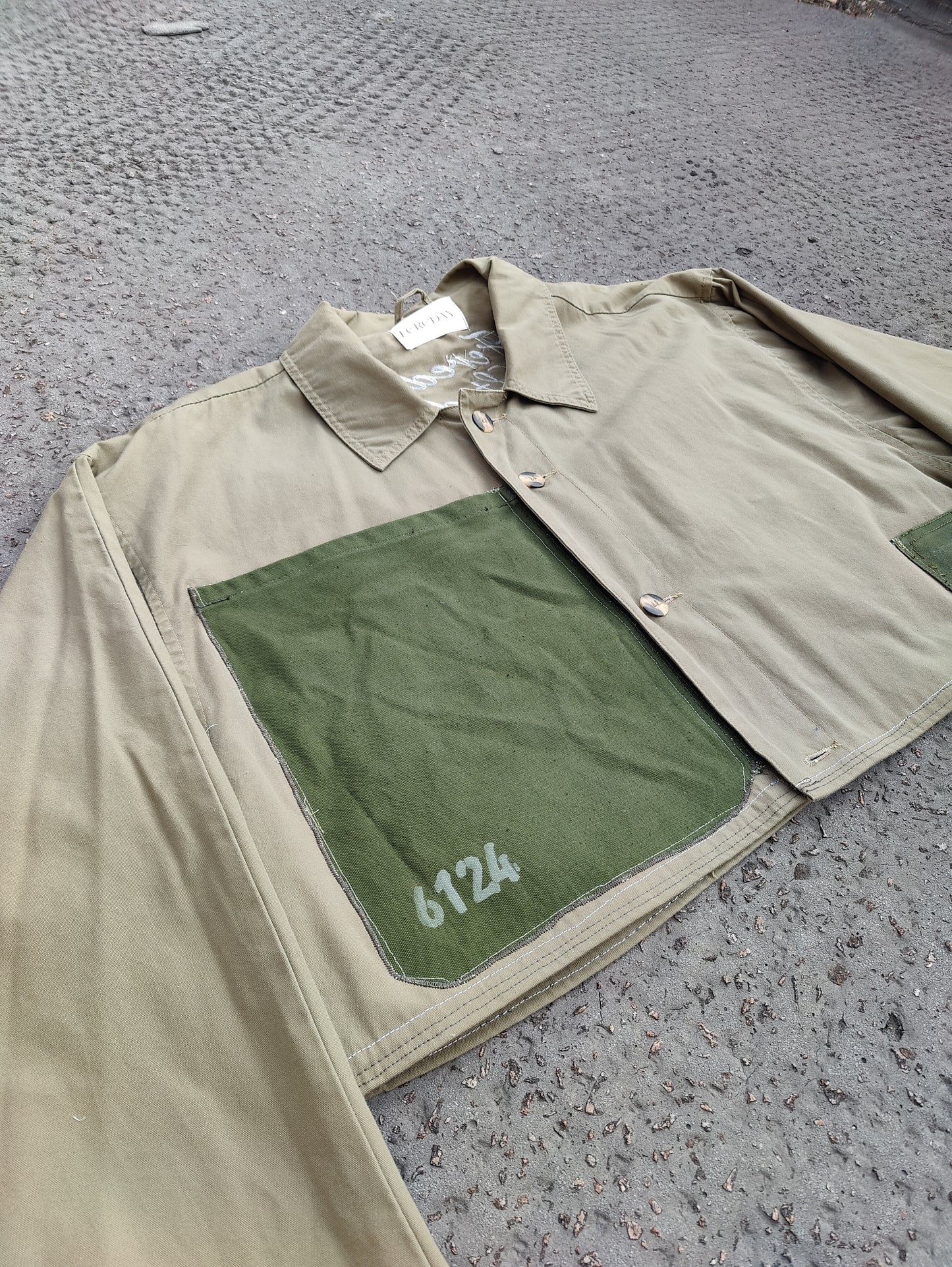 Re:work - Cropped Oversized Field Jacket