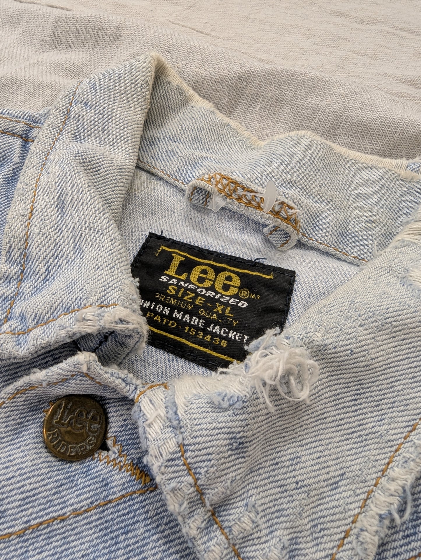 Lee Rider Denim Jacket - XL