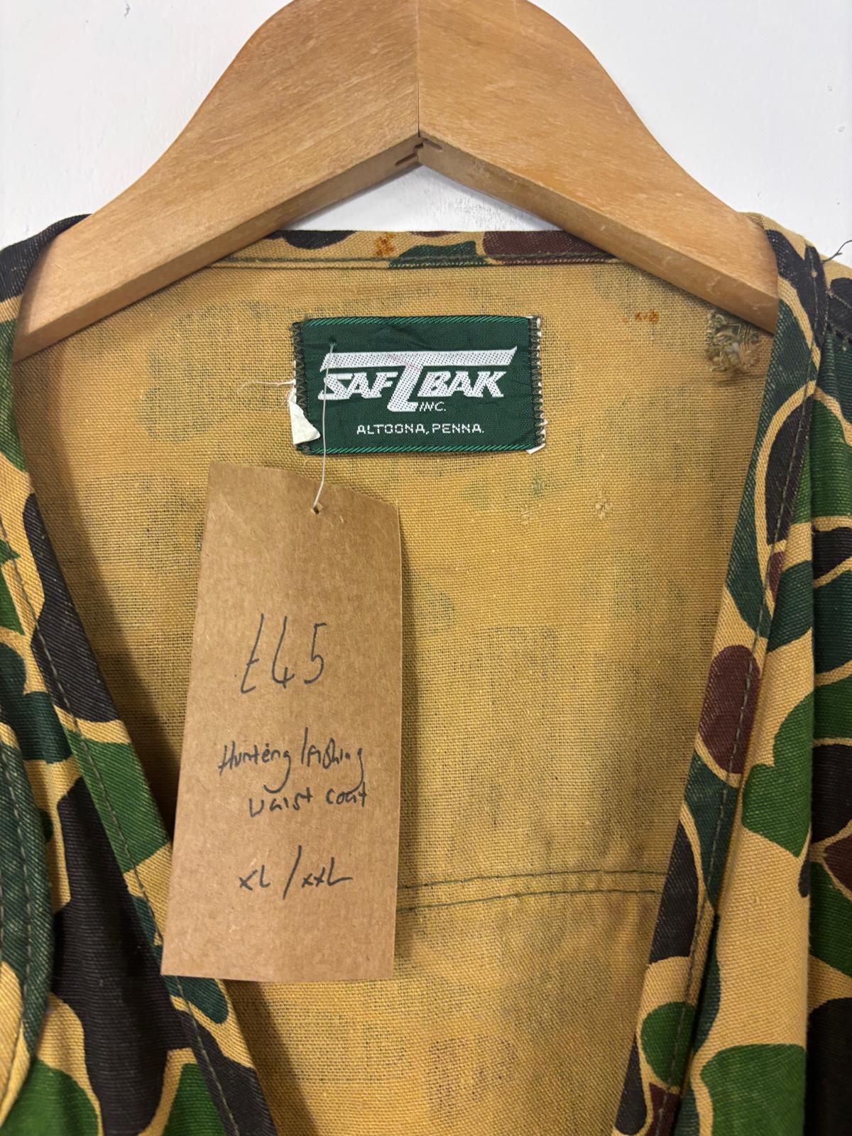 Vintage Hunting Vest - XXL