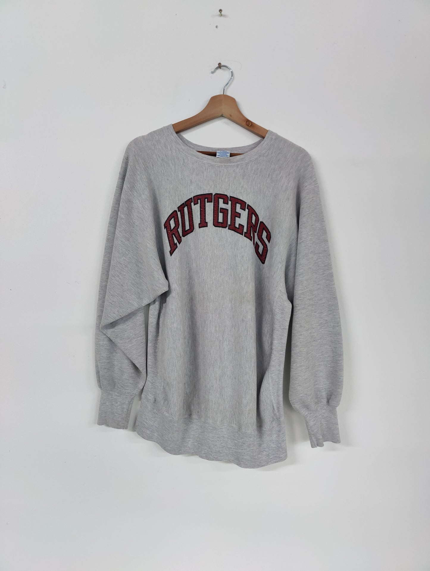 Vintage Champion USA Rutgers Sweater - XL