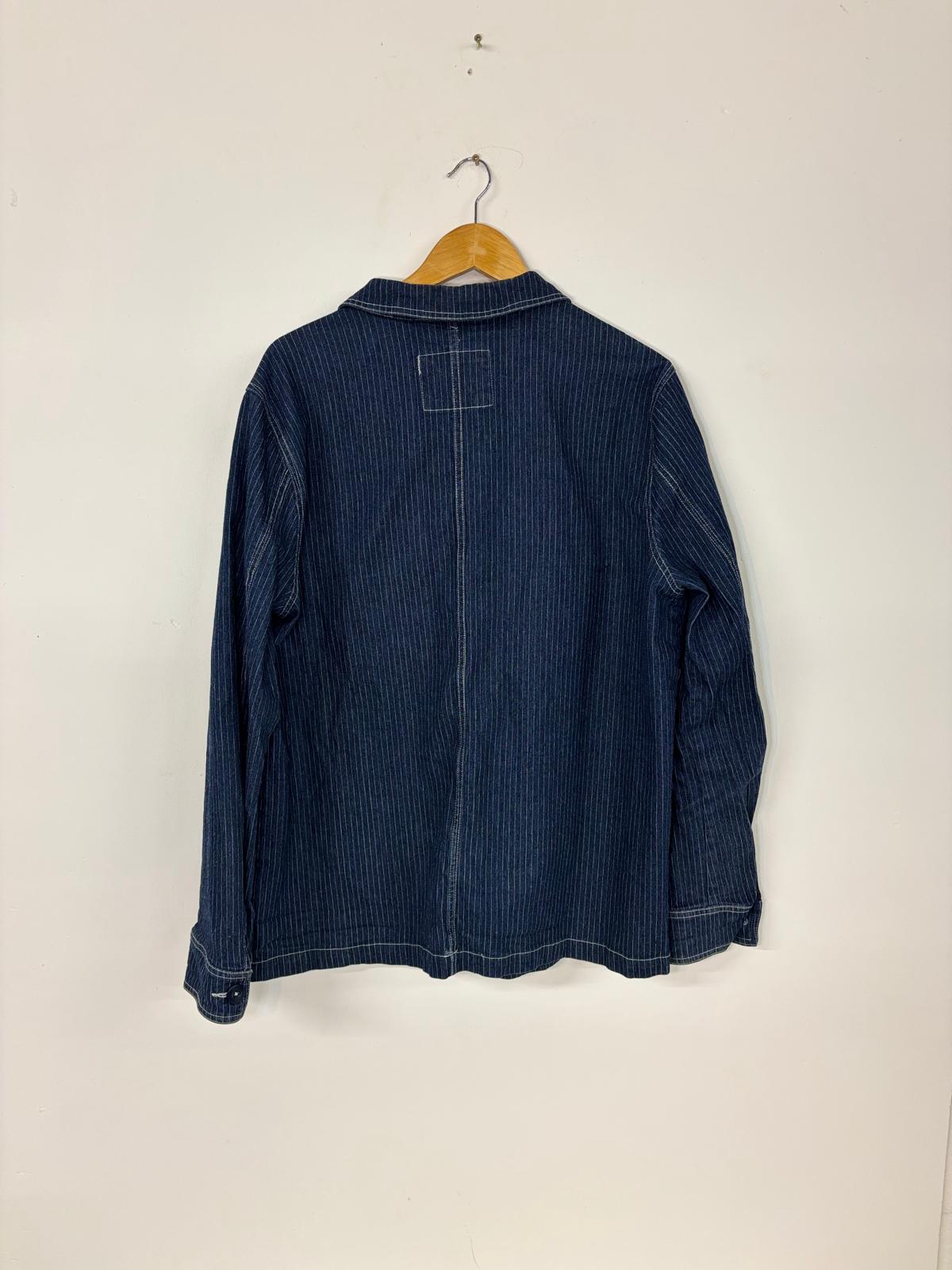 Vintage Hickory Denim Chore Jacket - XL