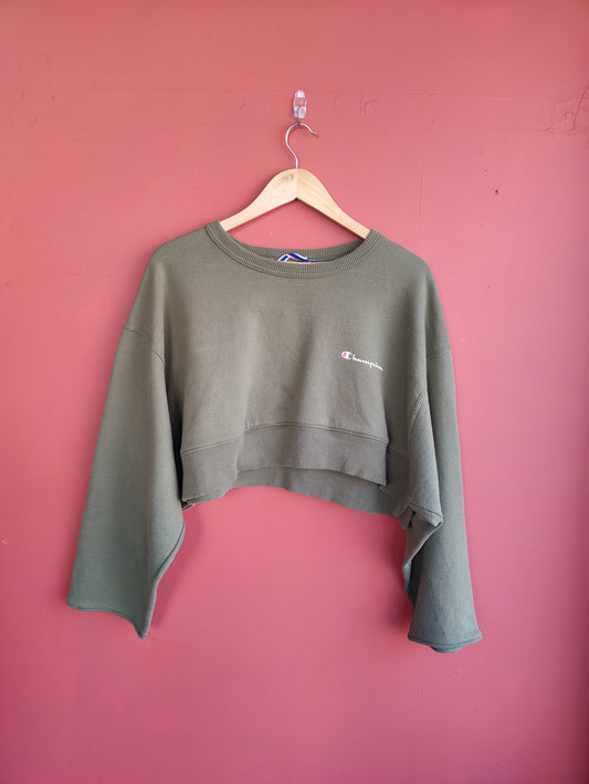 Fereday: Champion oversized Cropped Sweater
