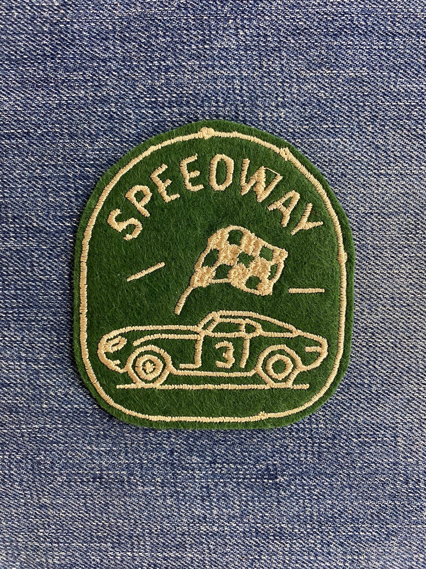 Speedway Flag - Patch