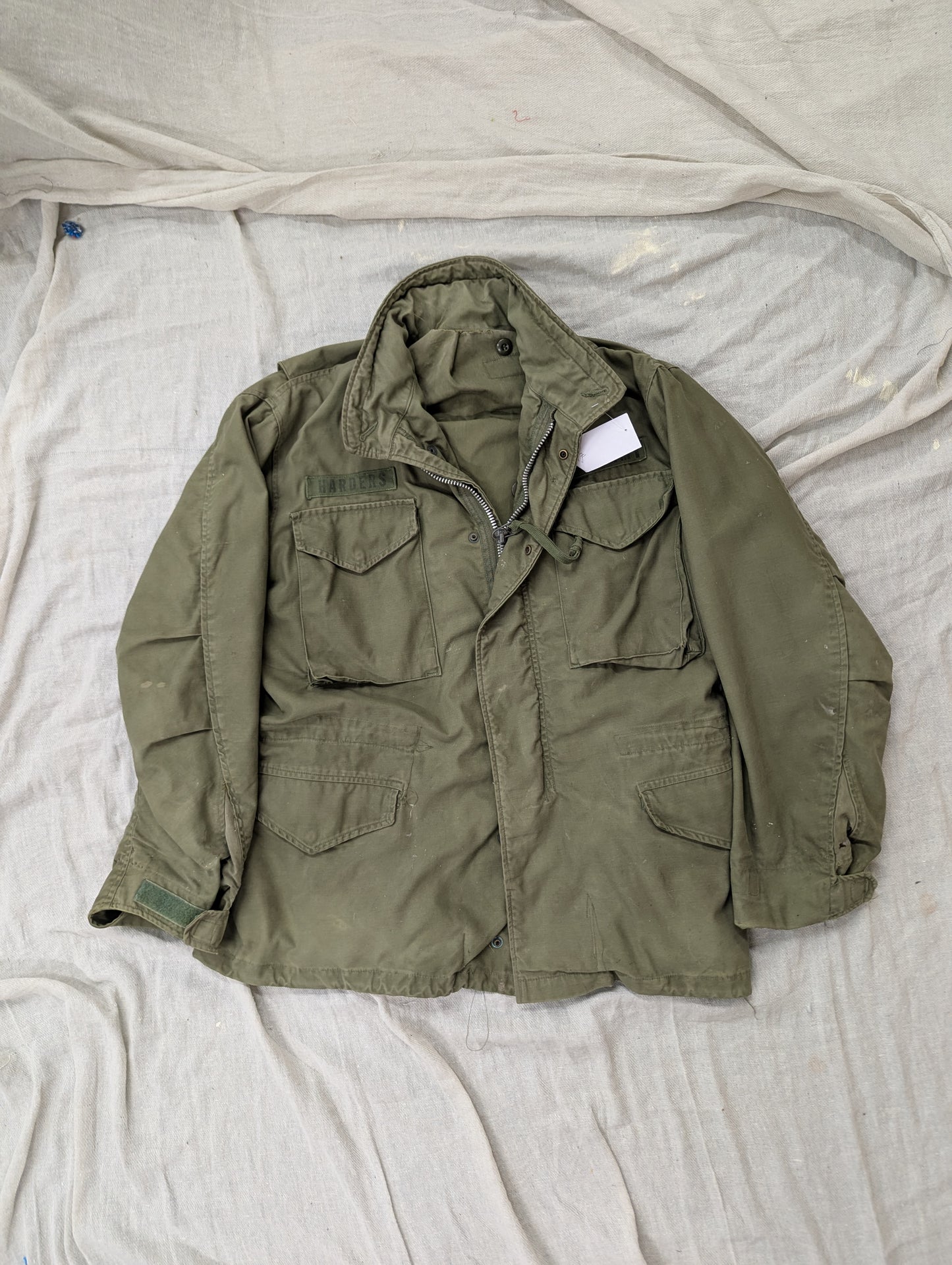 Vintage U.S. Army M-65 Field Jacket - Large