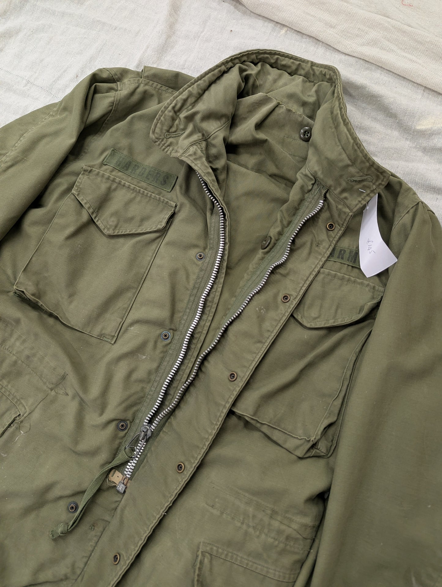 Vintage U.S. Army M-65 Field Jacket - Large