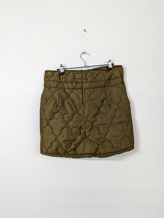 Fereday Studio Quilted Military Liner Mini Skirt – UK8