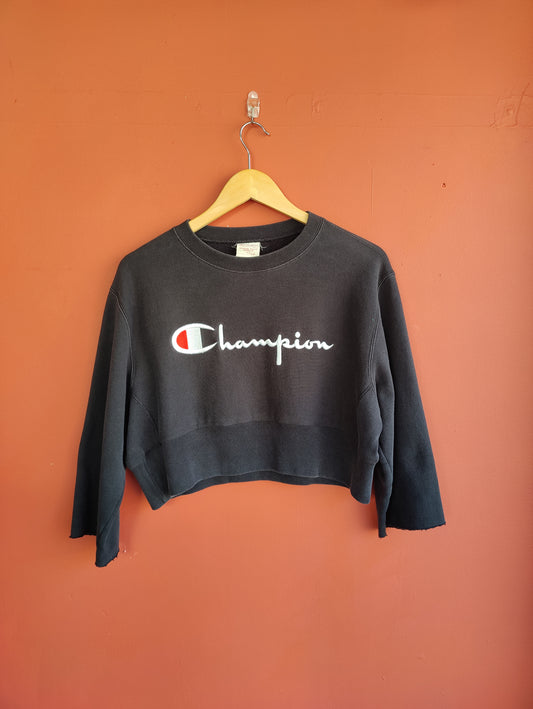 Fereday: Champion oversized Cropped sweater