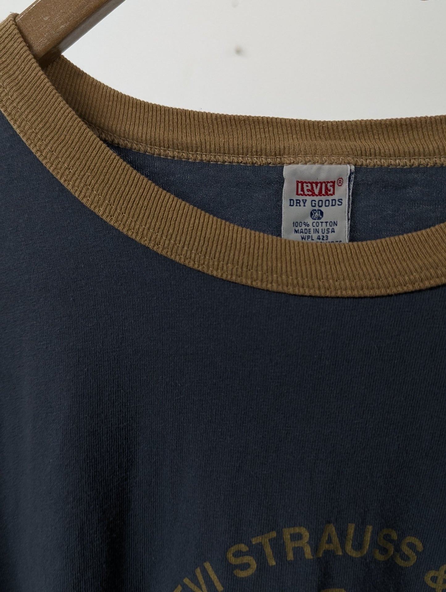 Vintage Levis Ringer Tee - XL