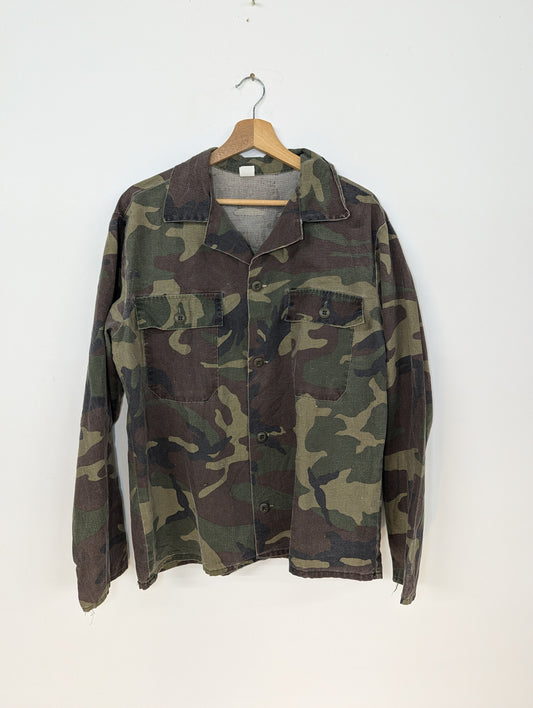 Vintage US Army Overshirt - Large