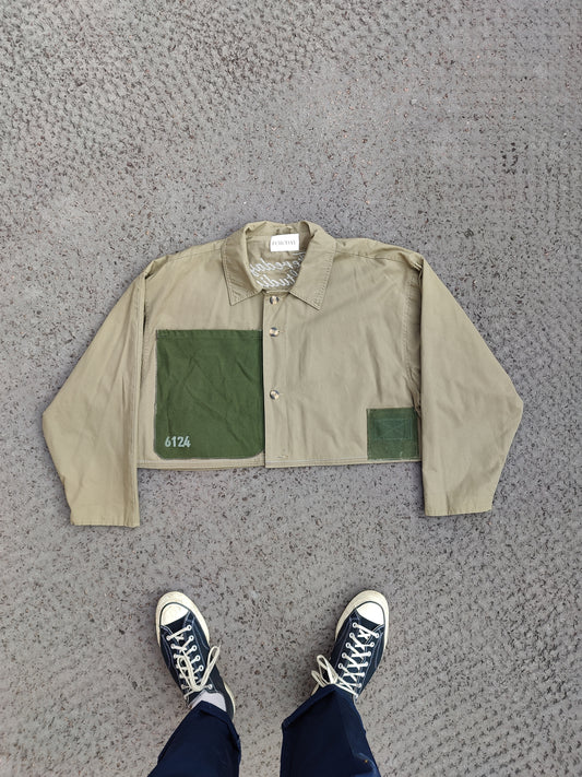 Re:work - Cropped Oversized Field Jacket