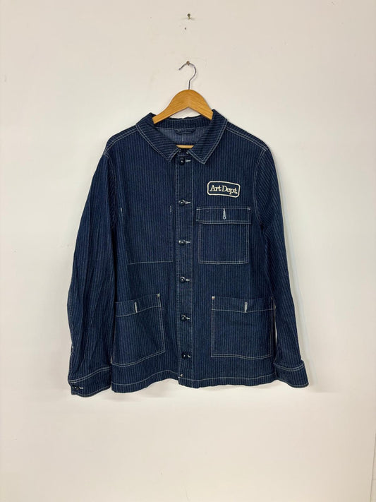 Vintage Hickory Denim Chore Jacket - XL